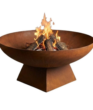Hark Arlo 80 Corten Steel Fire Pit - Smoked BBQ Co.