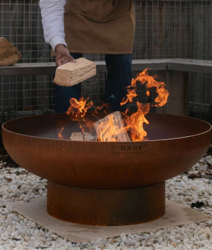 Hark Luca 80 Corten Steel Fire Pit - Smoked BBQ Co.