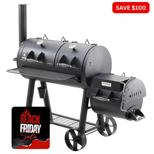 Hark Texas Pro Pit Offset Smoker - Smoked Bbq Co