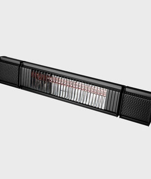 Heat and Beat Infrared Heater with Bluetooth Speakers - Smoked BBQ Co.