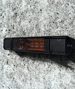 Heat and Beat Infrared Heater with Bluetooth Speakers - Smoked BBQ Co.