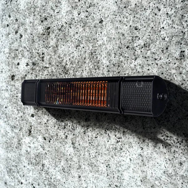 Heat and Beat Infrared Heater with Bluetooth Speakers - Smoked BBQ Co.