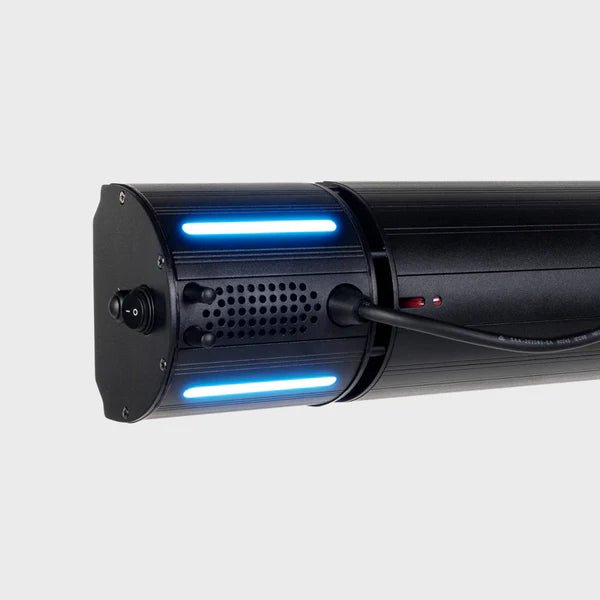 Heat and Beat Infrared Heater with Bluetooth Speakers - Smoked BBQ Co.