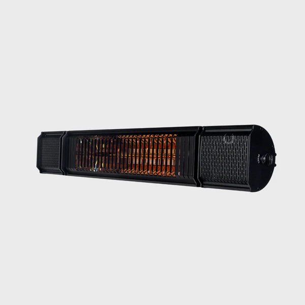 Heat and Beat Infrared Heater with Bluetooth Speakers - Smoked BBQ Co.