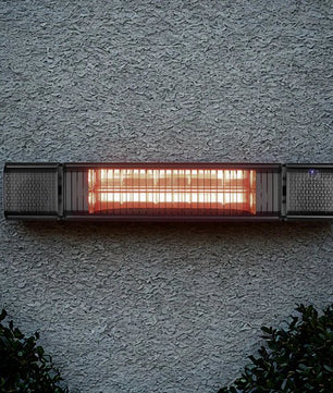 Heat and Beat Infrared Heater with Bluetooth Speakers - Smoked BBQ Co.