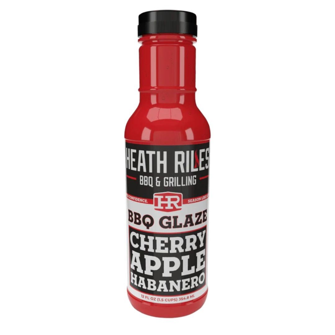 Heath Riles 'Cherry Apple Habanero' BBQ Glaze 12oz - Smoked Bbq Co