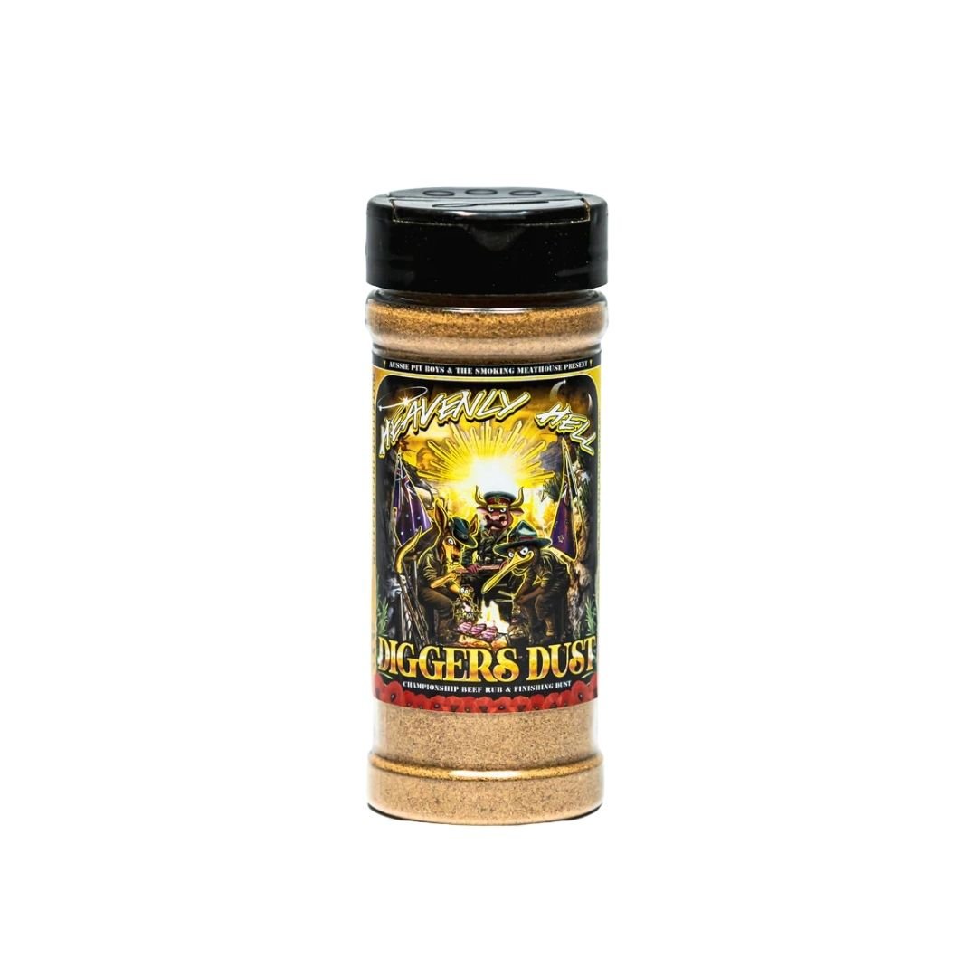 Heavenly Hell 'Diggers Dust' Rub 150g - Smoked BBQ Co.