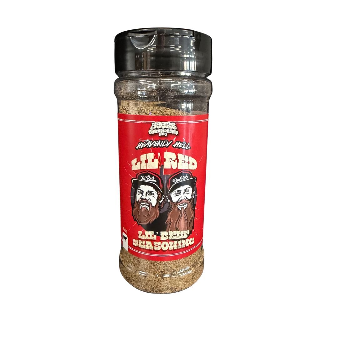 Heavenly Hell 'LiL Red' Beef Seasoning 340g - Smoked Bbq Co