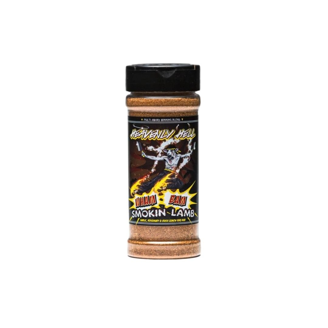 Heavenly Hell 'Wham Bam Smokin Lamb' Rub 150g - Smoked BBQ Co.