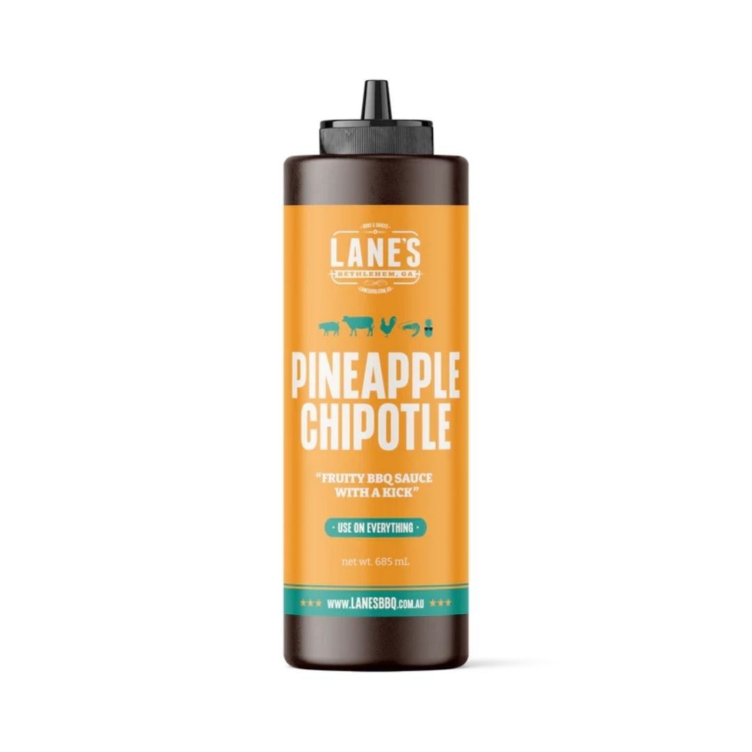 Lane's BBQ 'Pineapple Chipotle' Sauce 685ml - Smoked BBQ Co.