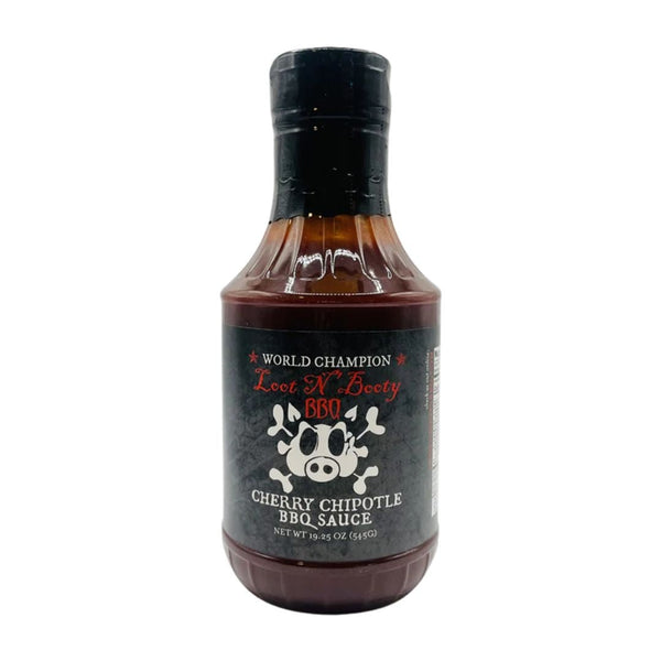 Loot N' Booty 'Cherry Chipotle' BBQ Sauce 545g - Smoked Bbq Co