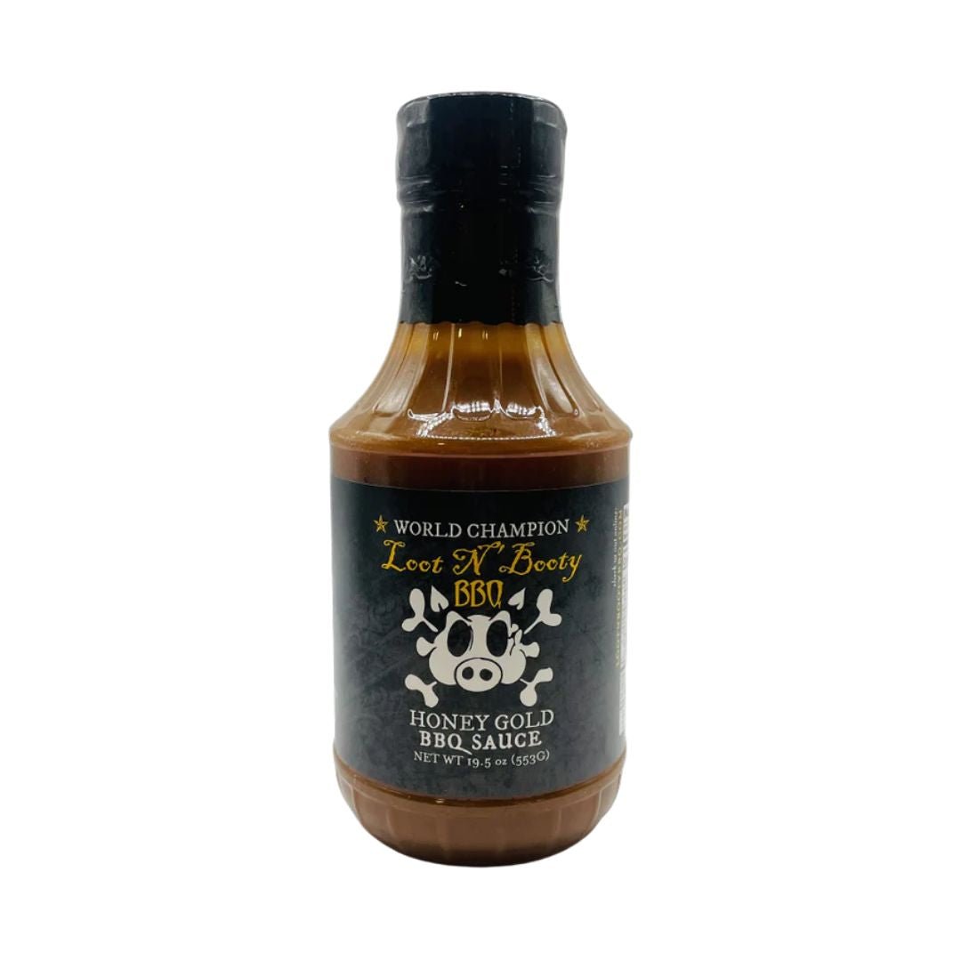 Loot N' Booty 'Honey Gold' BBQ Sauce 553g - Smoked Bbq Co