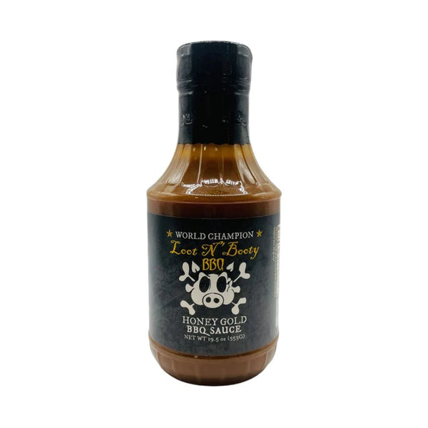 Loot N' Booty 'Honey Gold' BBQ Sauce 553g - Smoked Bbq Co