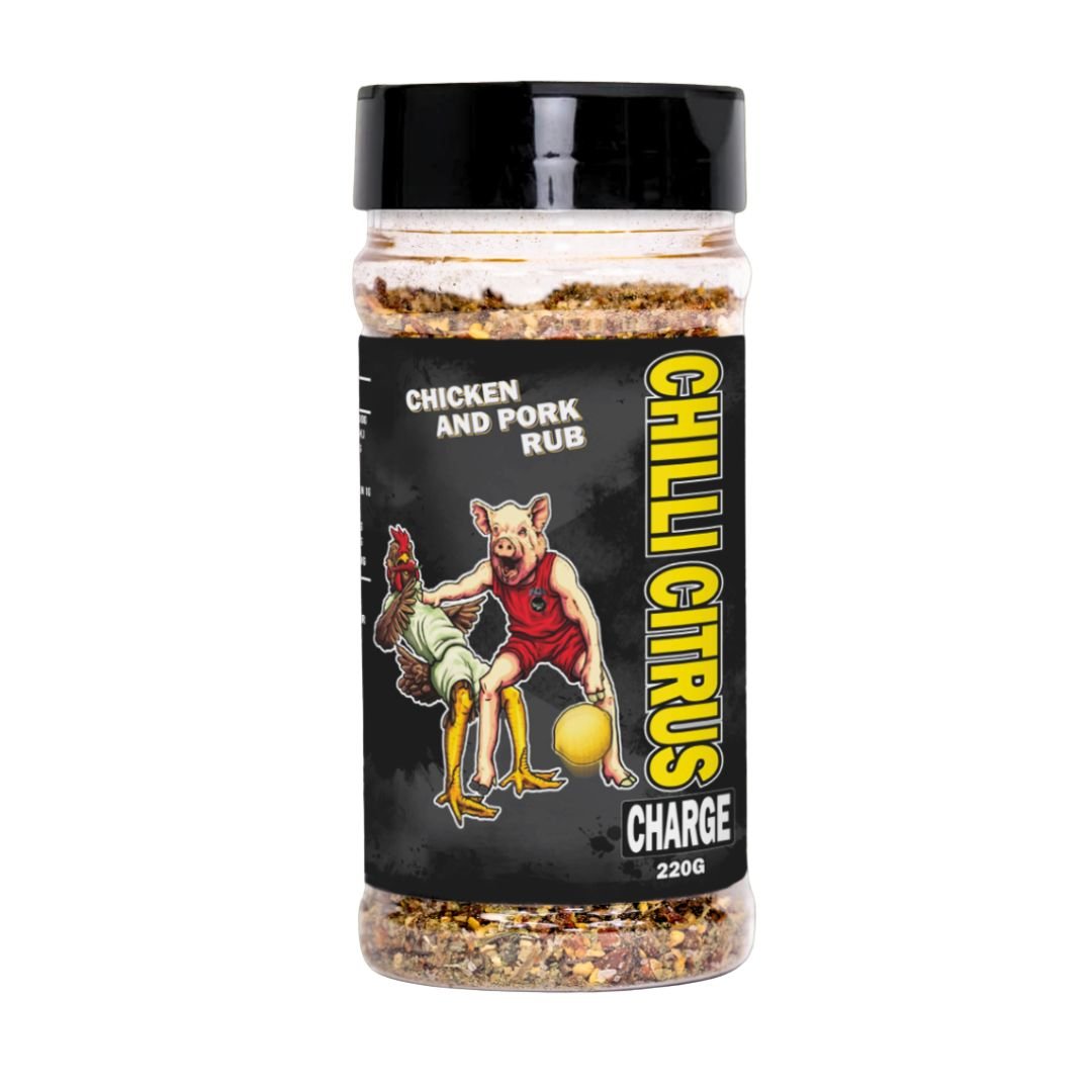 Low and Slow Basics 'Chilli Citrus Charge' Rub 220g - Smoked Bbq Co