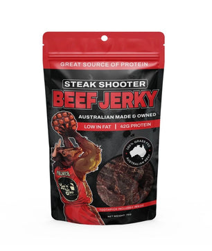 Low and Slow Basics Jerky 'Steak Shooter' 70g - Smoked Bbq Co