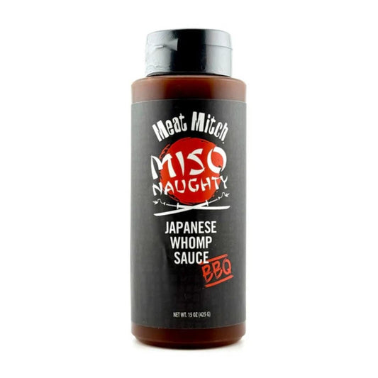 Meat Mitch "Miso Naughty" Japanese Whomp Sauce 15oz - Smoked Bbq Co
