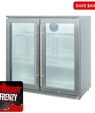 Napoleon ‘Alfresco Outdoor Fridge’ Double Door - Smoked Bbq Co