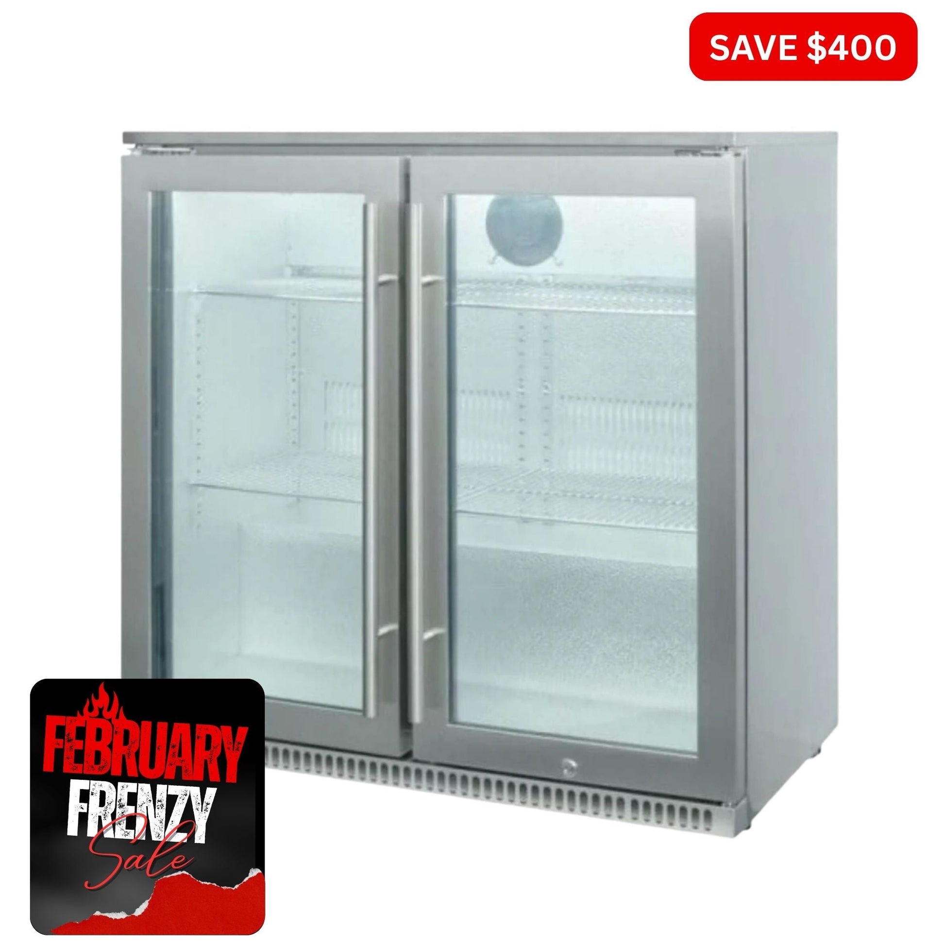 Napoleon ‘Alfresco Outdoor Fridge’ Double Door - Smoked Bbq Co