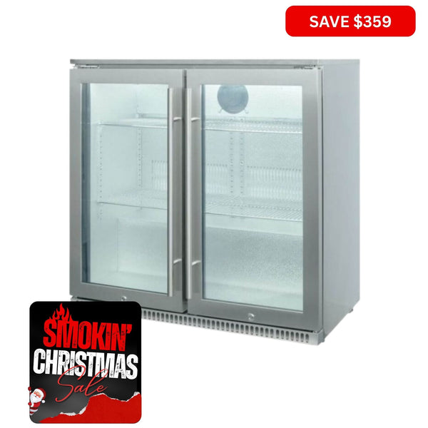 Napoleon ‘Alfresco Outdoor Fridge’ Double Door - Smoked Bbq Co