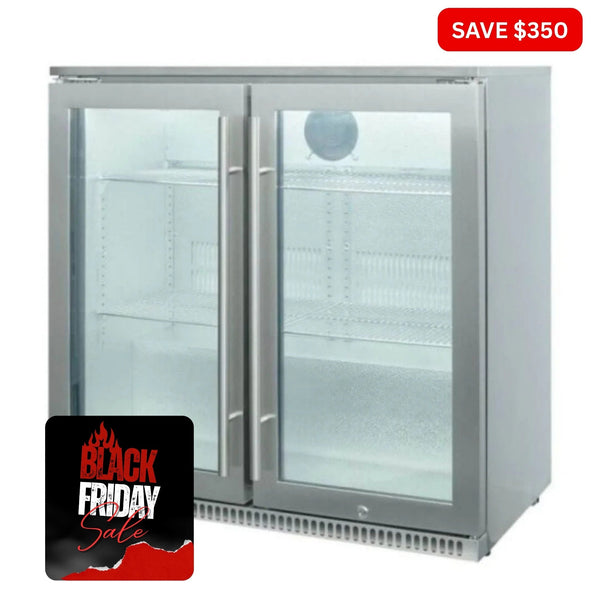 Napoleon ‘Alfresco Outdoor Fridge’ Double Door - Smoked Bbq Co