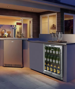 Napoleon ‘Alfresco Outdoor Fridge’ Opens Left - Smoked Bbq Co