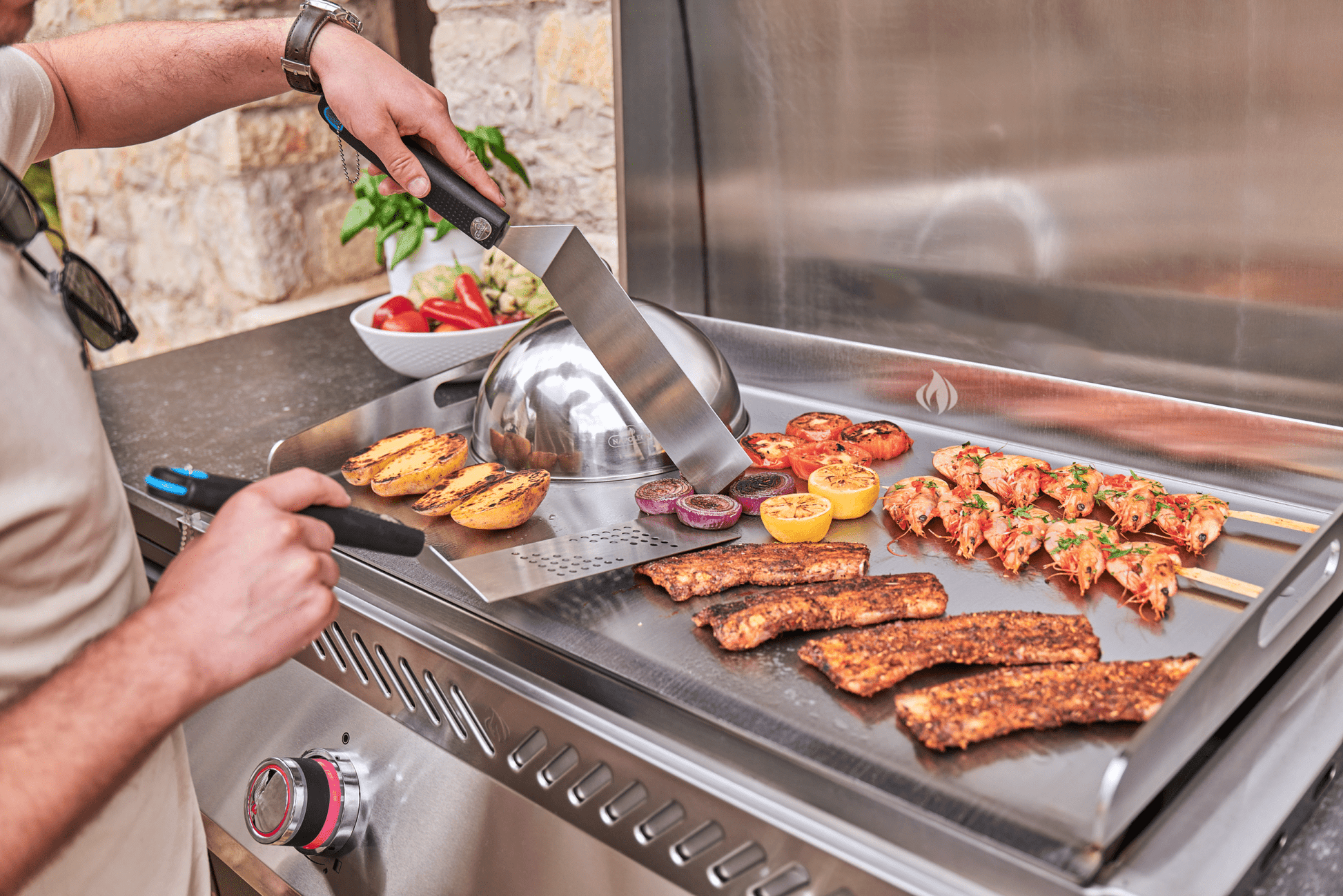 Napoleon Built - In 700 Series 32 Plancha Griddle BBQ - Smoked Bbq Co