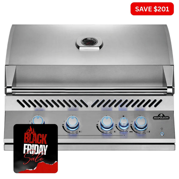 Napoleon Built in 700 Series 32" with Infrared Rear Burner - Smoked Bbq Co