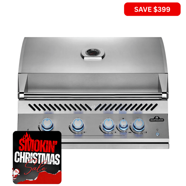 Napoleon Built in 700 Series 32" with Infrared Rear Burner - Smoked Bbq Co