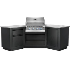 Napoleon Outdoor Kitchen with 32" Built In 700 Series BBQ - 45 Degree Corner