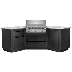 Napoleon Outdoor Kitchen with 38" Built In 700 Series BBQ - 45 Degree Corner