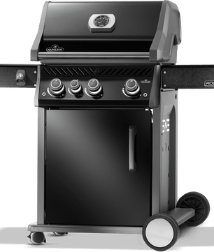 Napoleon Rogue Pro 425 Black 3 Burner BBQ with Infrared Sideburner - Smoked Bbq Co