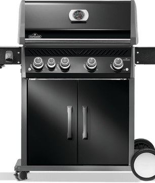 Napoleon Rogue Pro 525 Black 4 Burner BBQ with Infrared Sideburner - Smoked Bbq Co