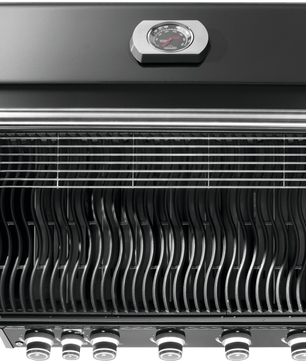 Napoleon Rogue Pro 625 Black 5 Burner BBQ with Infrared Sideburner - Smoked Bbq Co