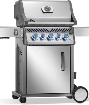 Napoleon Rogue Pro - S 525 SS 4 Burner BBQ with Infrared Sideburner - Smoked Bbq Co