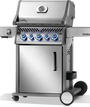 Napoleon Rogue Pro - S 525 SS 4 Burner BBQ with Infrared Sideburner - Smoked Bbq Co