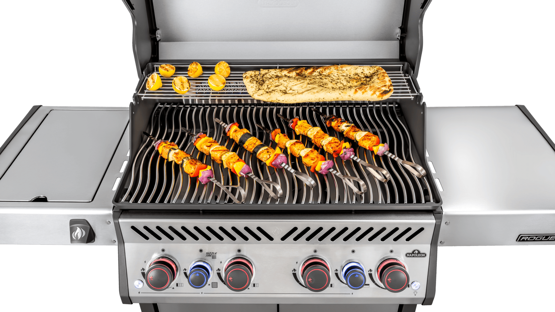 Napoleon Rogue Pro - S 525 SS 4 Burner BBQ with Infrared Sideburner - Smoked Bbq Co