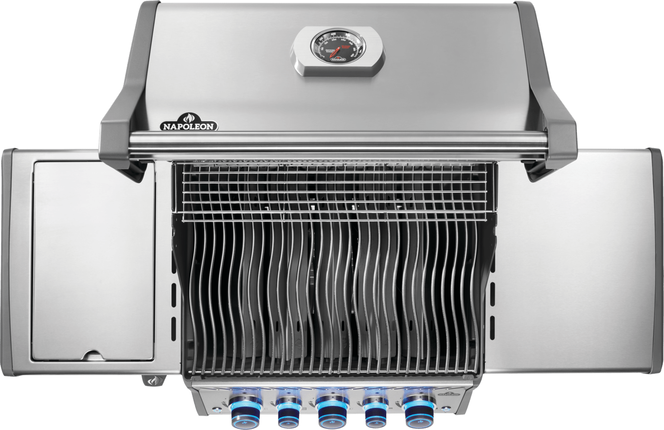 Napoleon Rogue Pro - S 525 SS 4 Burner BBQ with Infrared Sideburner - Smoked Bbq Co