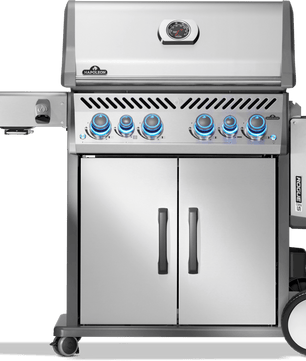 Napoleon Rogue Pro - S 525 SS 4 Burner BBQ with Infrared Sideburner - Smoked Bbq Co