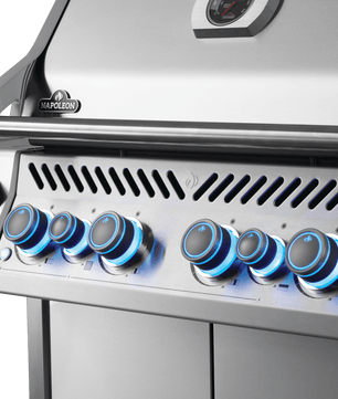 Napoleon Rogue Pro - S 525 SS 4 Burner BBQ with Infrared Sideburner - Smoked Bbq Co