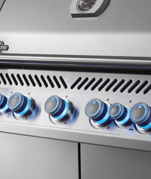 Napoleon Rogue Pro - S 625 SS 5 Burner BBQ with Infrared Sideburner - Smoked Bbq Co