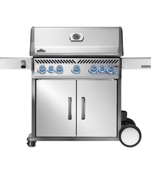 Napoleon Rogue Pro - S 625 SS 5 Burner BBQ with Infrared Sideburner - Smoked Bbq Co
