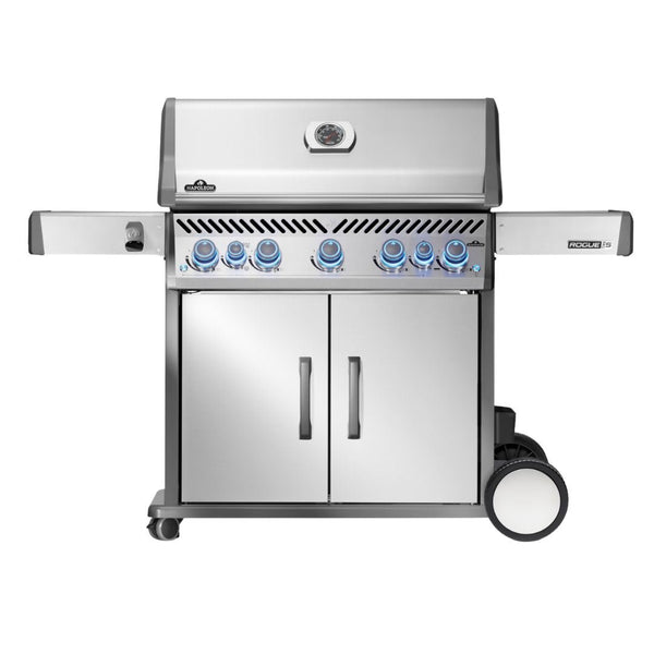 Napoleon Rogue Pro - S 625 SS 5 Burner BBQ with Infrared Sideburner - Smoked Bbq Co