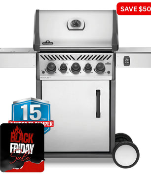Napoleon Rogue Series 425 RSE With Infrared Rear & Side Burner - Smoked Bbq Co