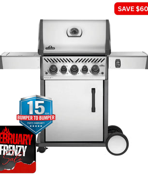 Napoleon Rogue Series 425 RSE With Infrared Rear & Side Burner - Smoked Bbq Co