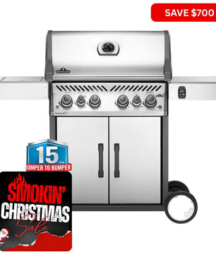 Napoleon Rogue Series 525 RSE Infrared Rear & Side Burner - Smoked Bbq Co
