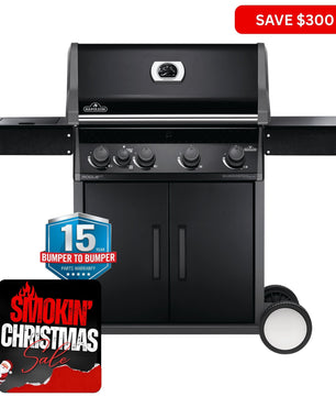 Napoleon Rogue Series 525 RXT Infrared Side Burner (DISPLAY STOCK) - Smoked Bbq Co