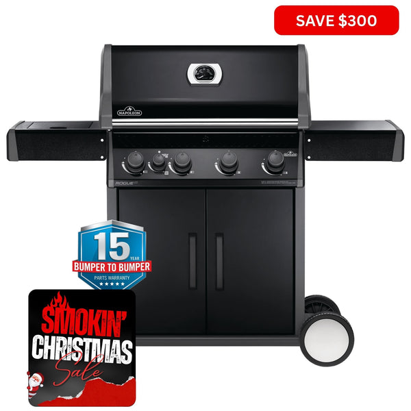 Napoleon Rogue Series 525 RXT Infrared Side Burner (DISPLAY STOCK) - Smoked Bbq Co