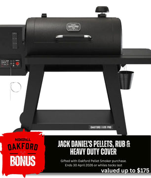 Nexgrill Oakford 1125 Pellet Smoker - Smoked Bbq Co