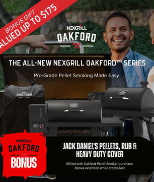 Nexgrill Oakford 1125 Pellet Smoker - Smoked BBQ Co.