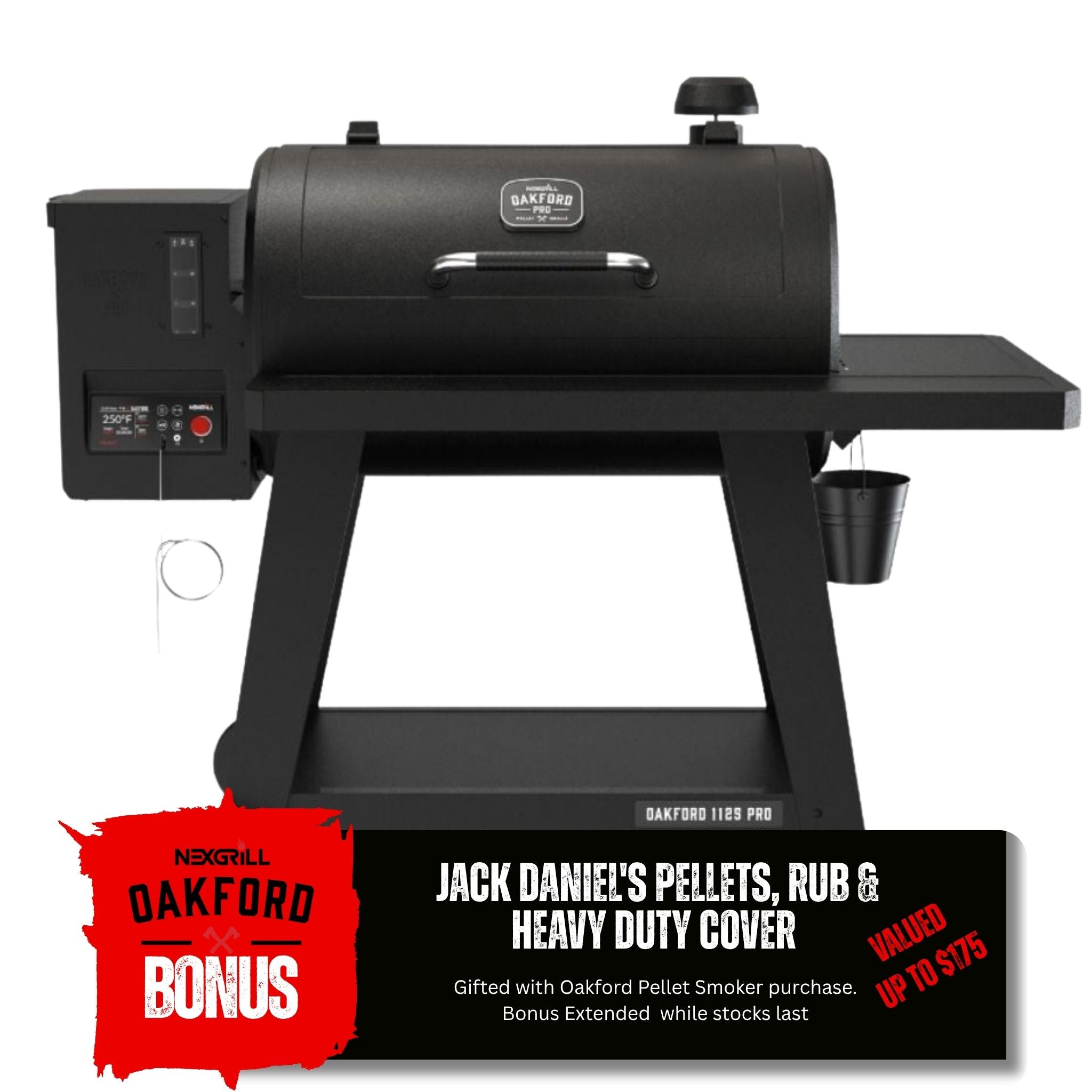 Nexgrill Oakford 1125 Pellet Smoker  with bonus